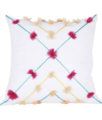 NUEVOSGHAR Single Cotton Cushion Covers 45X45 cm (18X18)