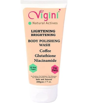 Vigini - Exfoliating Face Wash + Scrub For All Skin Type ( Pack of 1 )