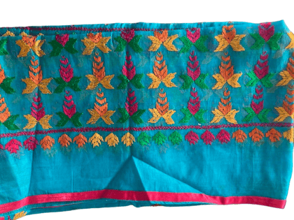 Cotton Phulkari Dupatta 