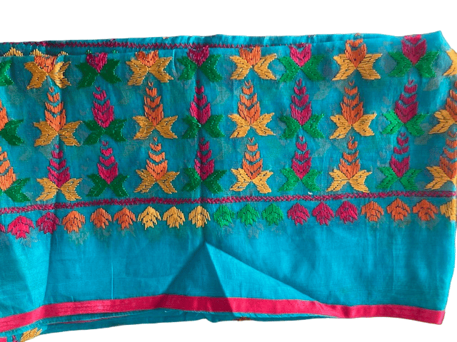 Cotton Phulkari Dupatta