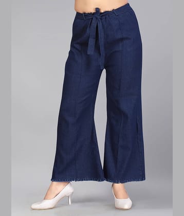 Aarika Girls Navy Blue Colour Denim Jeans