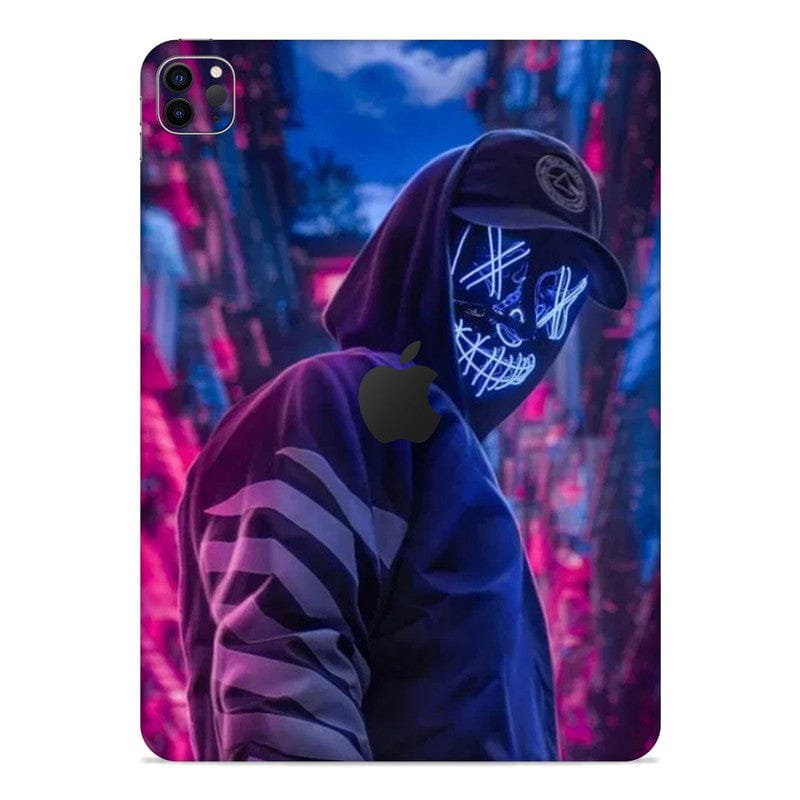 iPad Skin Neon Punk Man