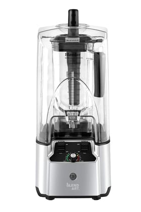 BLEND ART ABS Plastic Ba0151 Commercial Blender 2200W Motor,2.2L Jar With Sound Shield For Shakes, Smoothies And Ice Crushing Silver Color, 2200 Watt BLEND ART ABS Plastic Ba0151 Commercial Blender 2200W Motor,2.2L Jar With Sound Shield For Shakes, Smoot