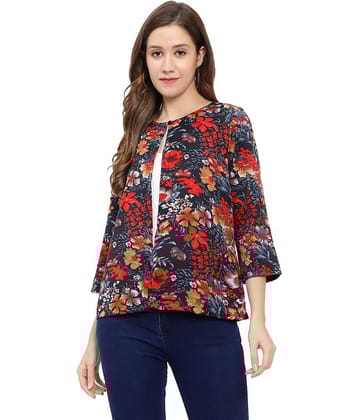 GALWIZ Crepe Shrugs - Blue Single