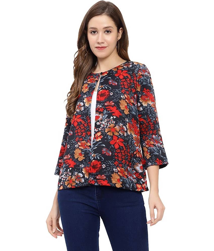 GALWIZ Crepe Shrugs - Blue Single