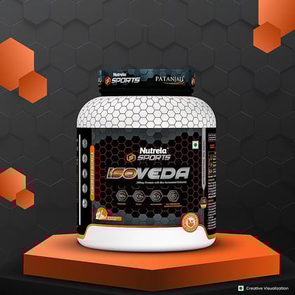 Nutrela Sports Isoveda Protein - 2Kg Malai Kulfi