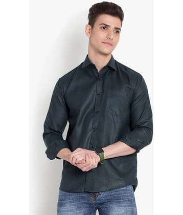 SREY - Green Polyester Slim Fit Men's Casual Shirt ( Pack of 1 )