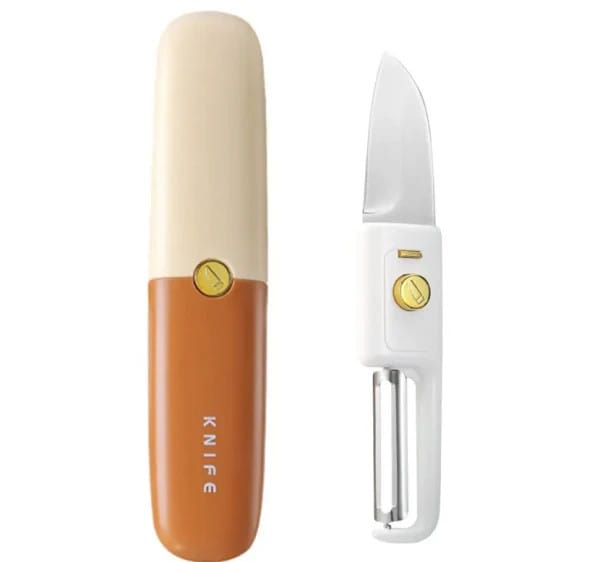 Wholesale Item - 2 IN 1 MULTIFUNCTIONAL PEELER KNIFE - MOQ 28 Pieces