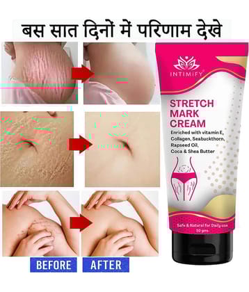 Intimify Stretch Mark Cream, Stretch Mark Remover Cream, Shaping & Firming Cream 50 gms