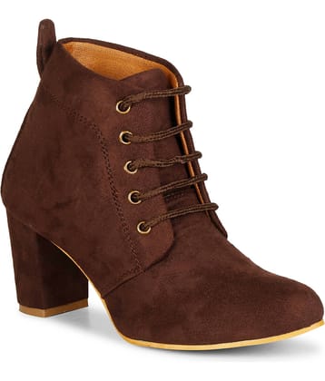 Saheb - Brown Women's Ankle Length Boots