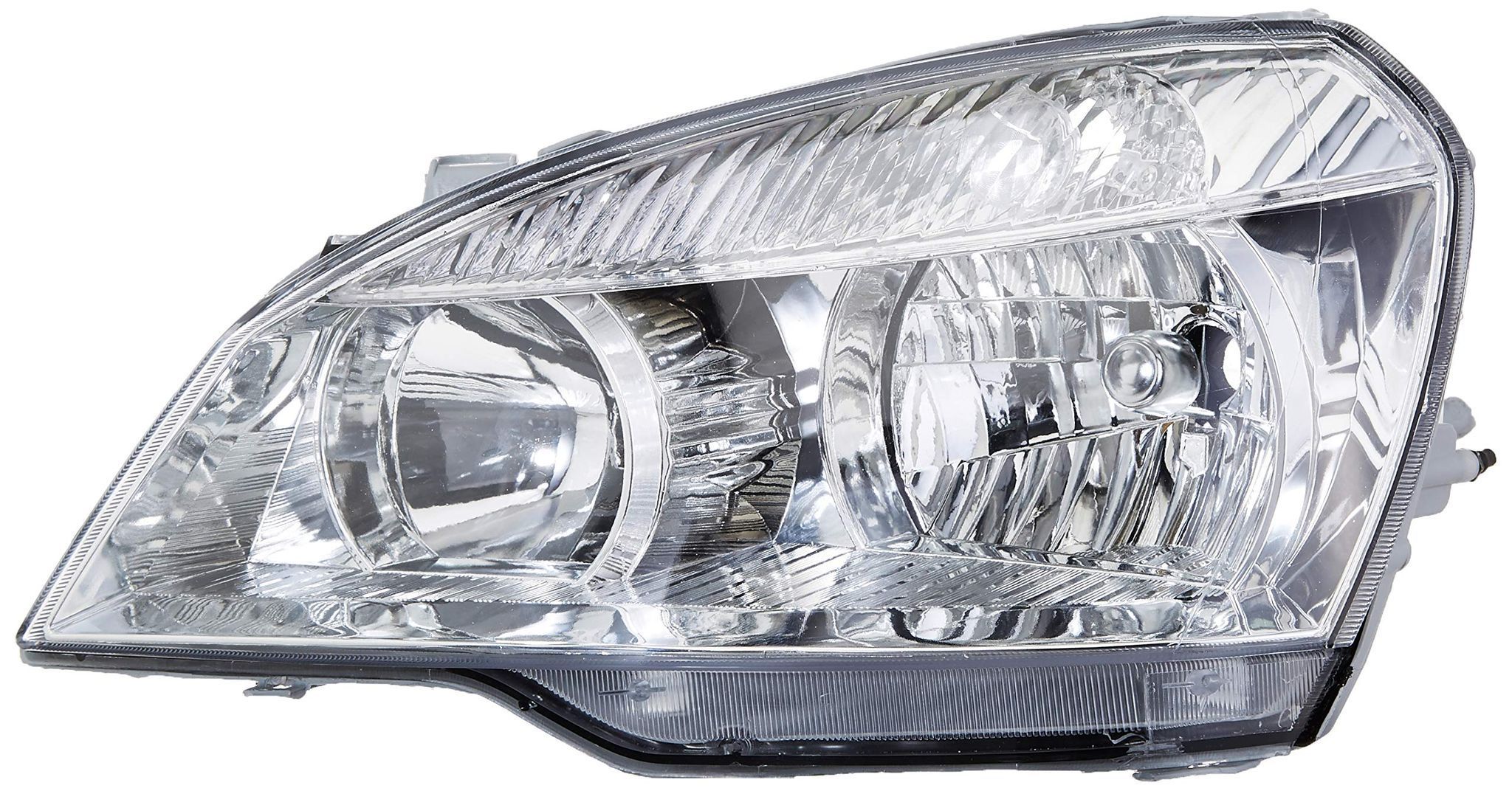 UNO Minda HL-55008W Head Light Unit White Lens without Wire- Left for Tata Indigo Cs