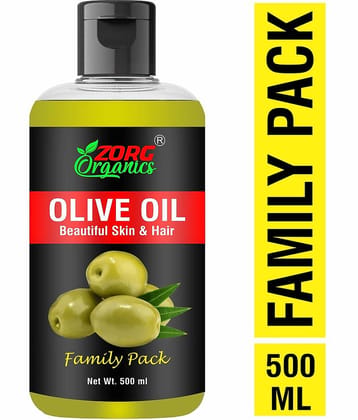 Zorg Organics Anti Dandruff Olive Oil 500 ml ( Pack of 1 )