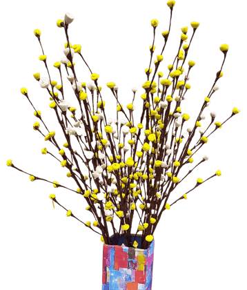 Fab n Style Rose Multicolour Artificial Flowers Bunch - Pack of 1