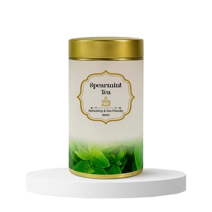 Be Me Spearmint Tea - 50 Grams| 100% Pure Hand-Picked Spearmint Leaves| Caffeine-Free Herbal Infusion for Hormonal Balance, PCOS Support, Digestion & Menstrual Comfort Be Me Spearmint Tea - 50 Grams| 100% Pure Hand-Picked Spearmint Leaves| Caffeine-Free Herbal Infusion for Hormonal Balance, PCOS Support, Digestion & Menstrual Comfort