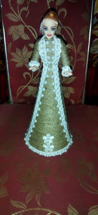 Asha Handicrafts Jute Doll Handmade 12 inch
