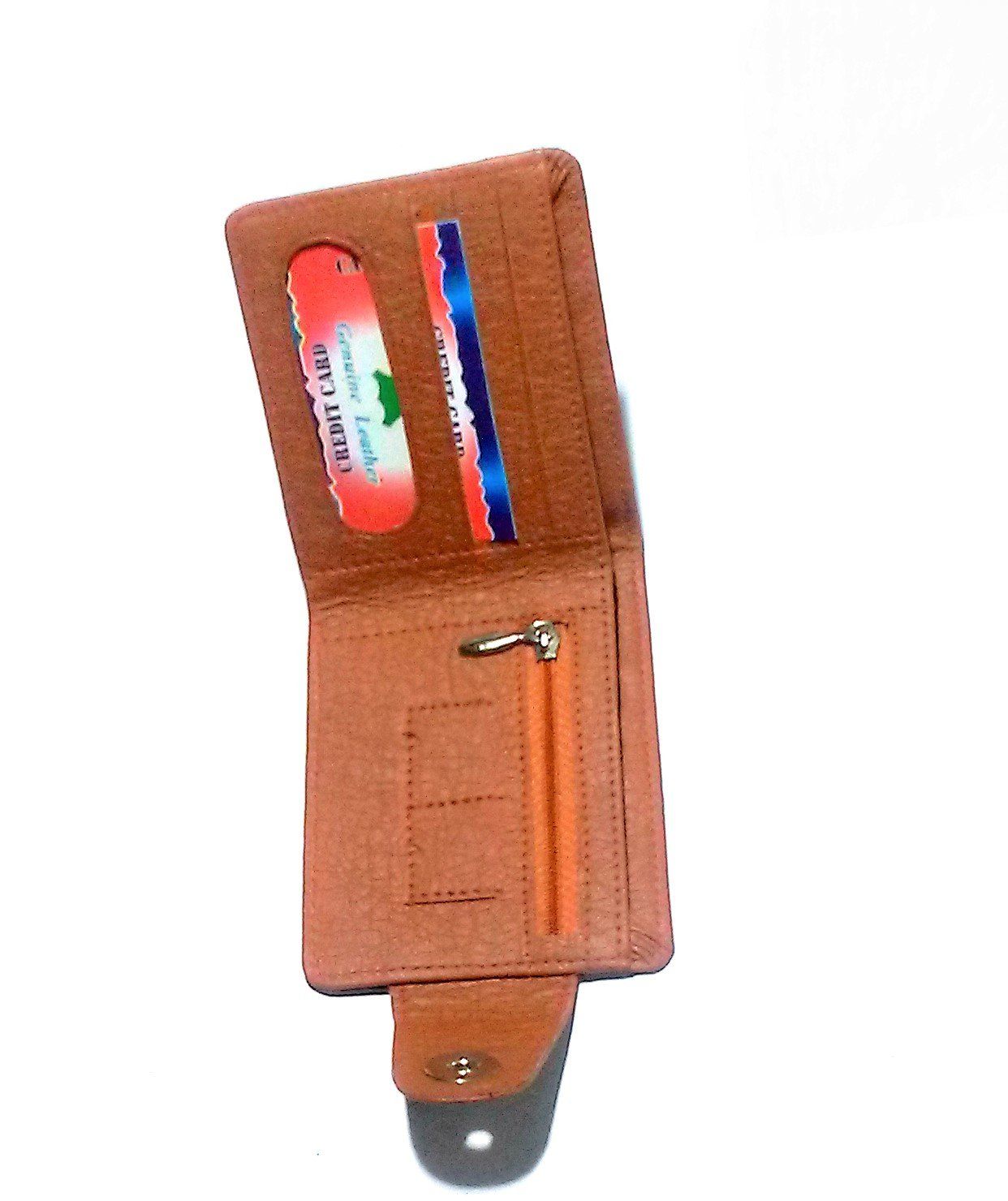 Nawani D.2 Unique Men's Brown Leather Wallet, Size- 11/9 cm