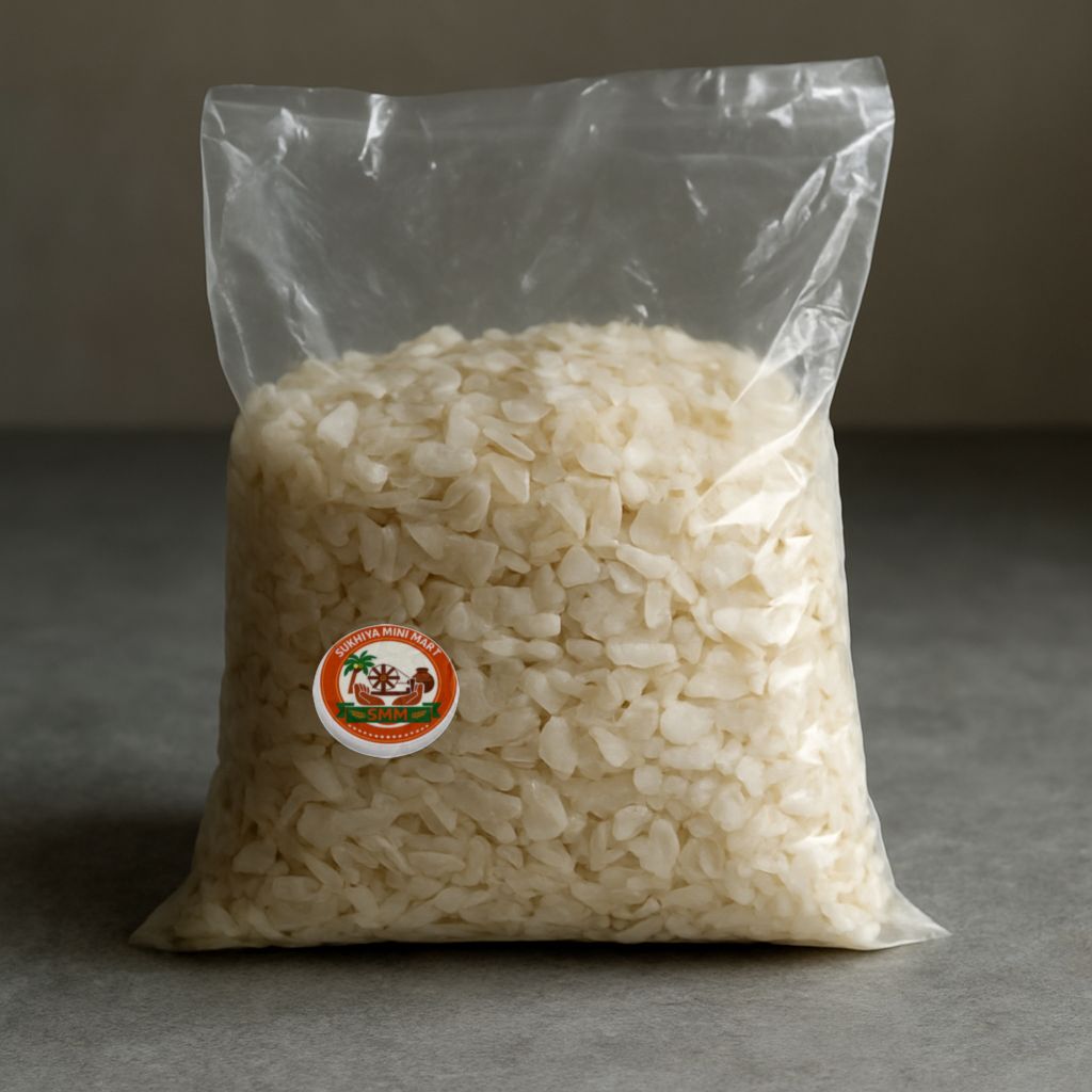 Sukhiya Mini Mart's poha (flattened rice)