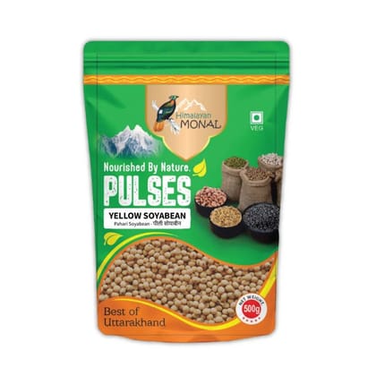 Yellow Soybean Daal / High Protein & Fiber-Rich – 1Kg | by Himalayan Monal