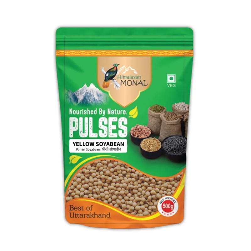 Yellow Soybean Daal / High Protein & Fiber-Rich – 1Kg | by Himalayan Monal