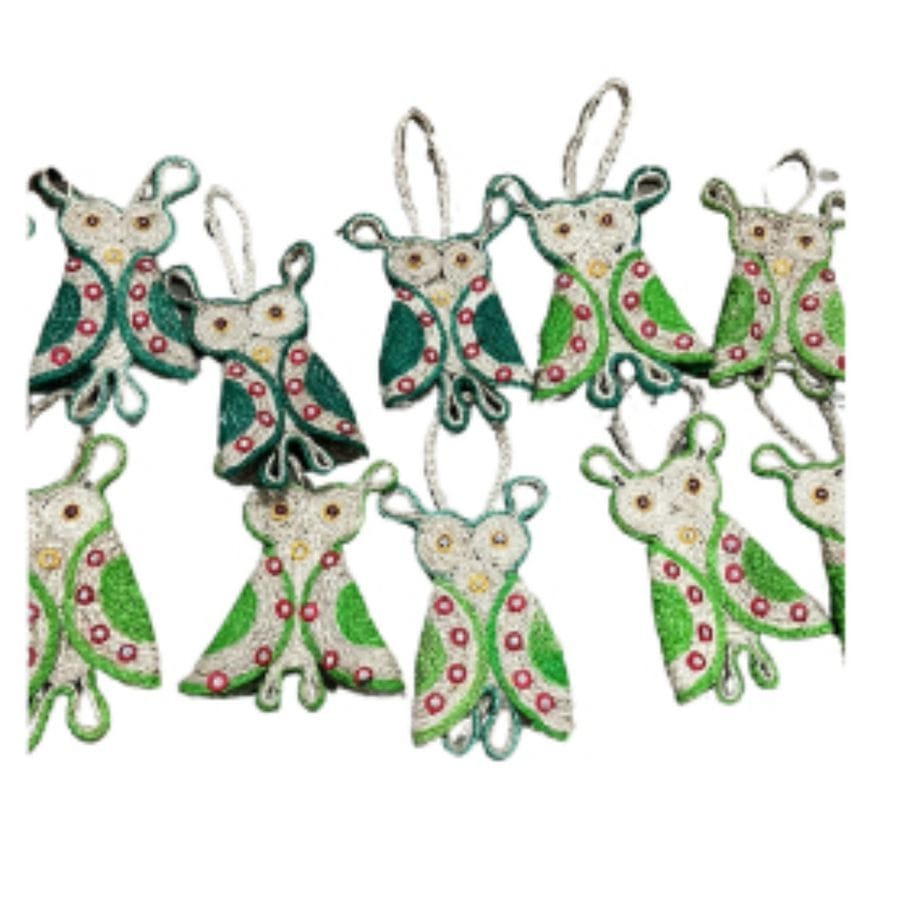 Jute Owl Decor  Item # J1022 