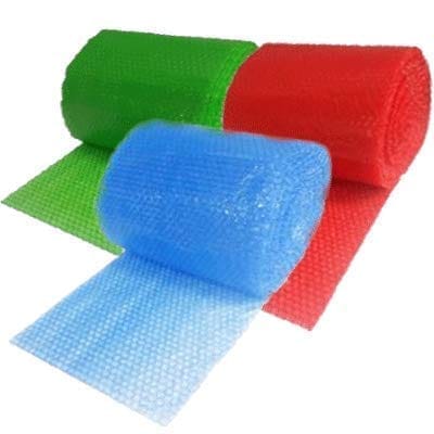 DHRUVINSRI Colorful Air Bubble Packing Roll (1m x 100m, White), Air Bubble roll for packing, Packing Bag, Storage & Organization-2500 grms