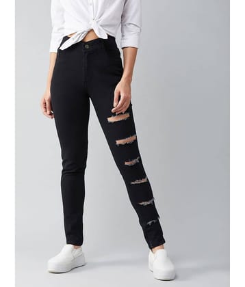 Miss Chase - Black Denim Women's Jeans ( Pack of 1 )