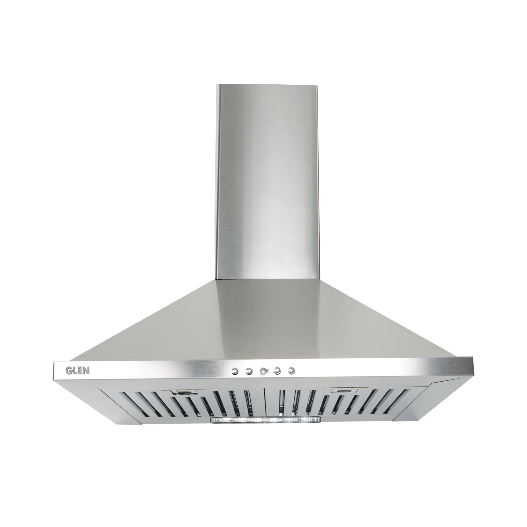 Electric Kitchen Chimney Junior, Pyramid Shape Baffle filters 60cm 1000 m3/h -Silver (6050 SS DX)
