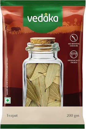 Amazon Brand - Vedaka Tejpat | 100 G | Dried Whole Leaves