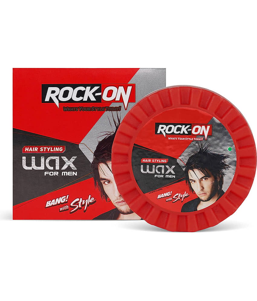 Rockon Hair Wax 125g| Provides Strong Hold & Natural Shine for All Hair Types