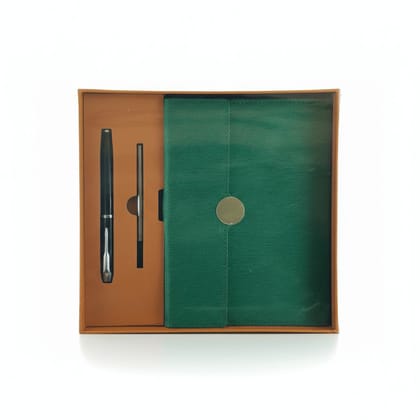 Colourful Office Diary Gift Set Green MRP 899