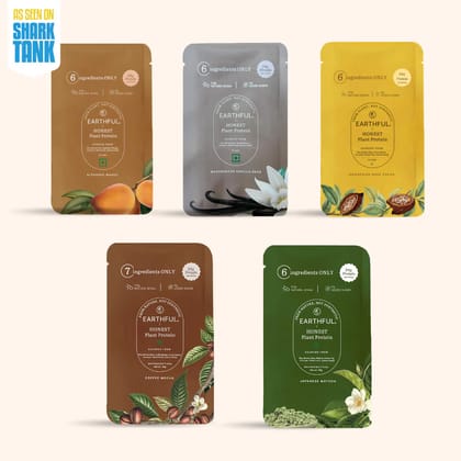 Earthful Assorted Plant Protein Pack for Energy & Strength