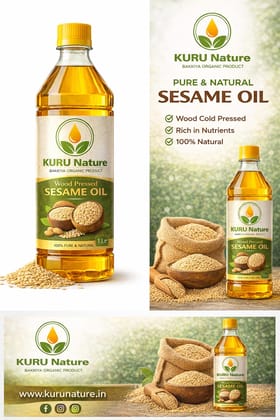 Cold-Pressed Sesame Oil