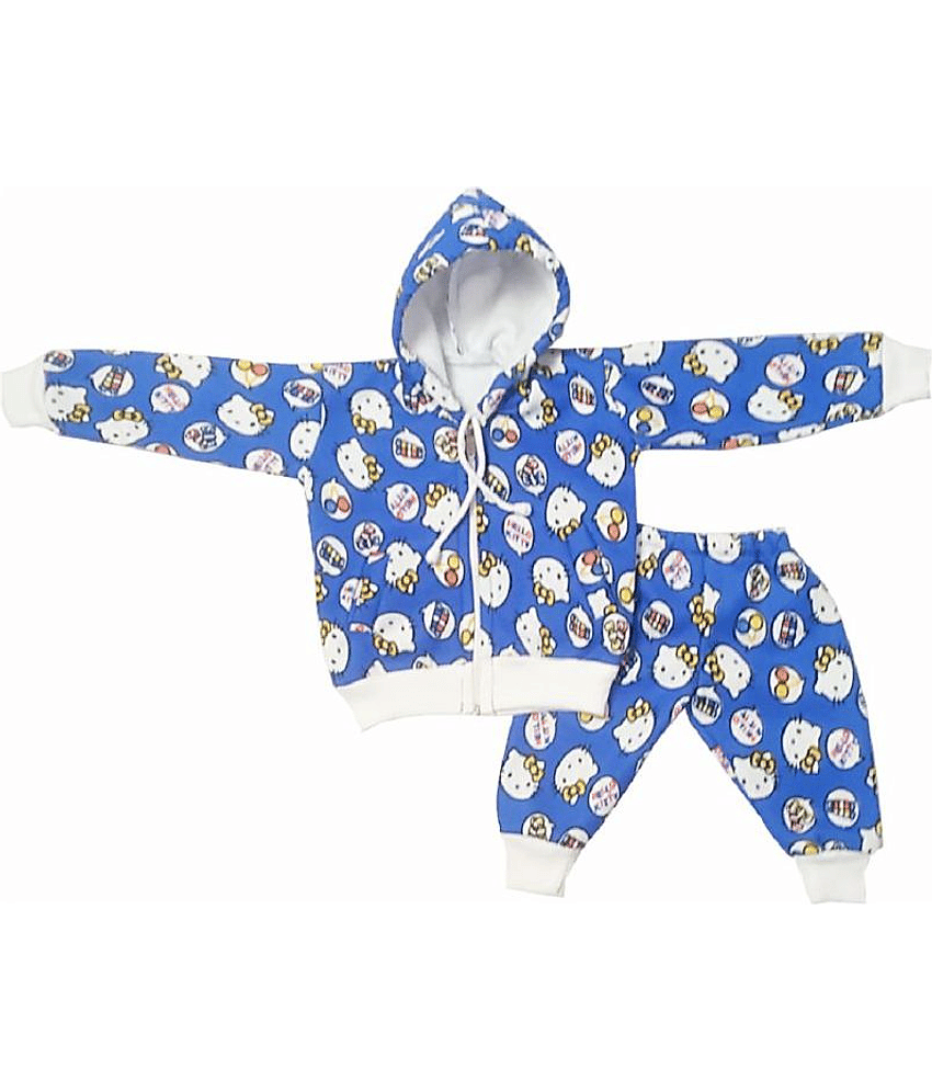 harshvardhanmart Unisex for Baby Fleece ( Blue )