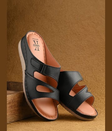 KARADDI Black Women's Flats