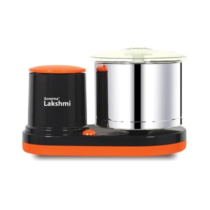 YJ666 150W Wet Grinder, Orange and Grey YJ666 150W Wet Grinder, Orange and Grey - Orange and grey / small