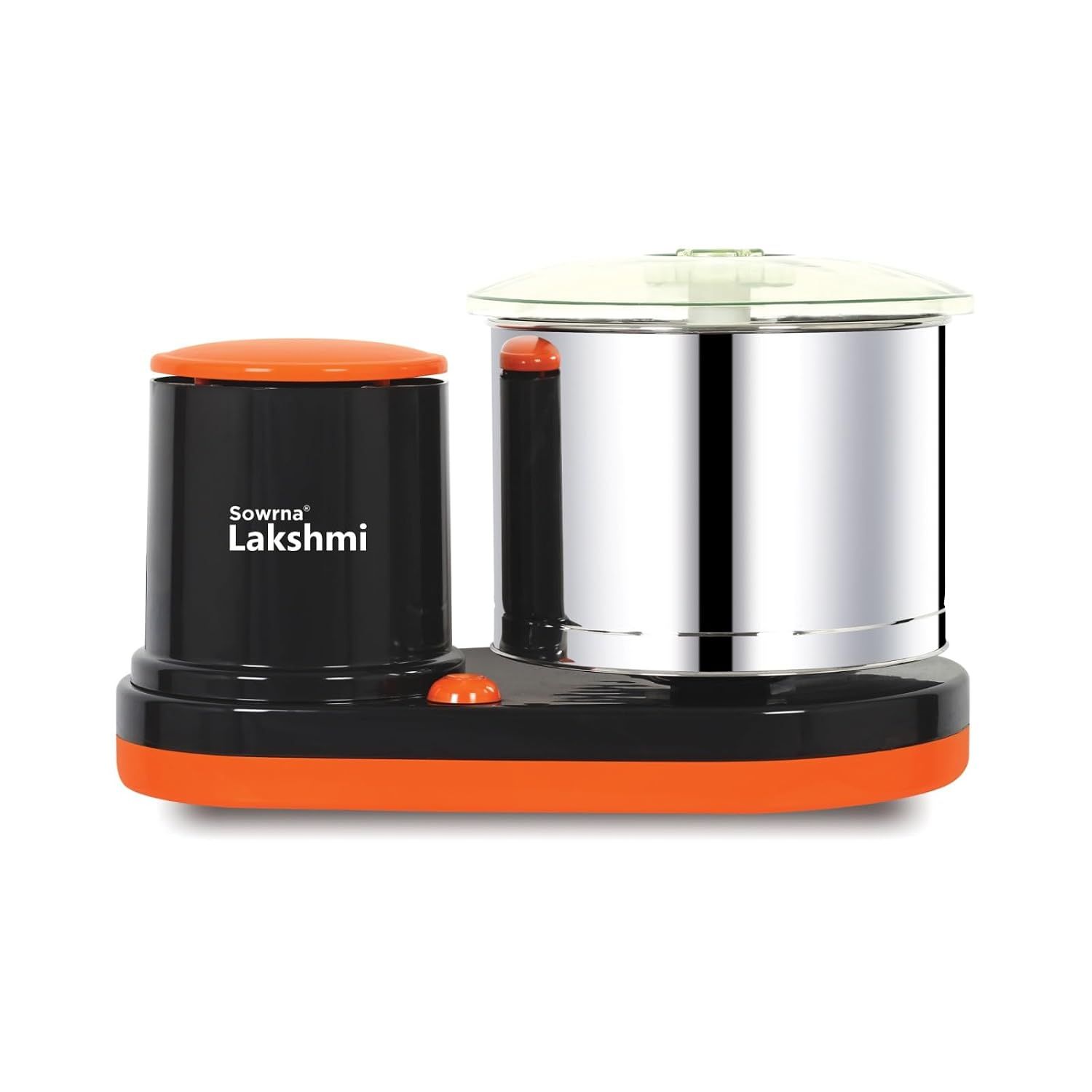 YJ666 150W Wet Grinder, Orange and Grey YJ666 150W Wet Grinder, Orange and Grey - Orange and grey / small
