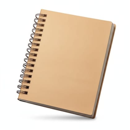 Minimalist Spiral Bound Notebook