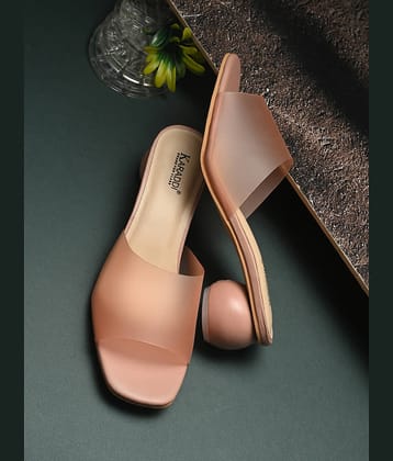 KARADDI Pink Women's Flats