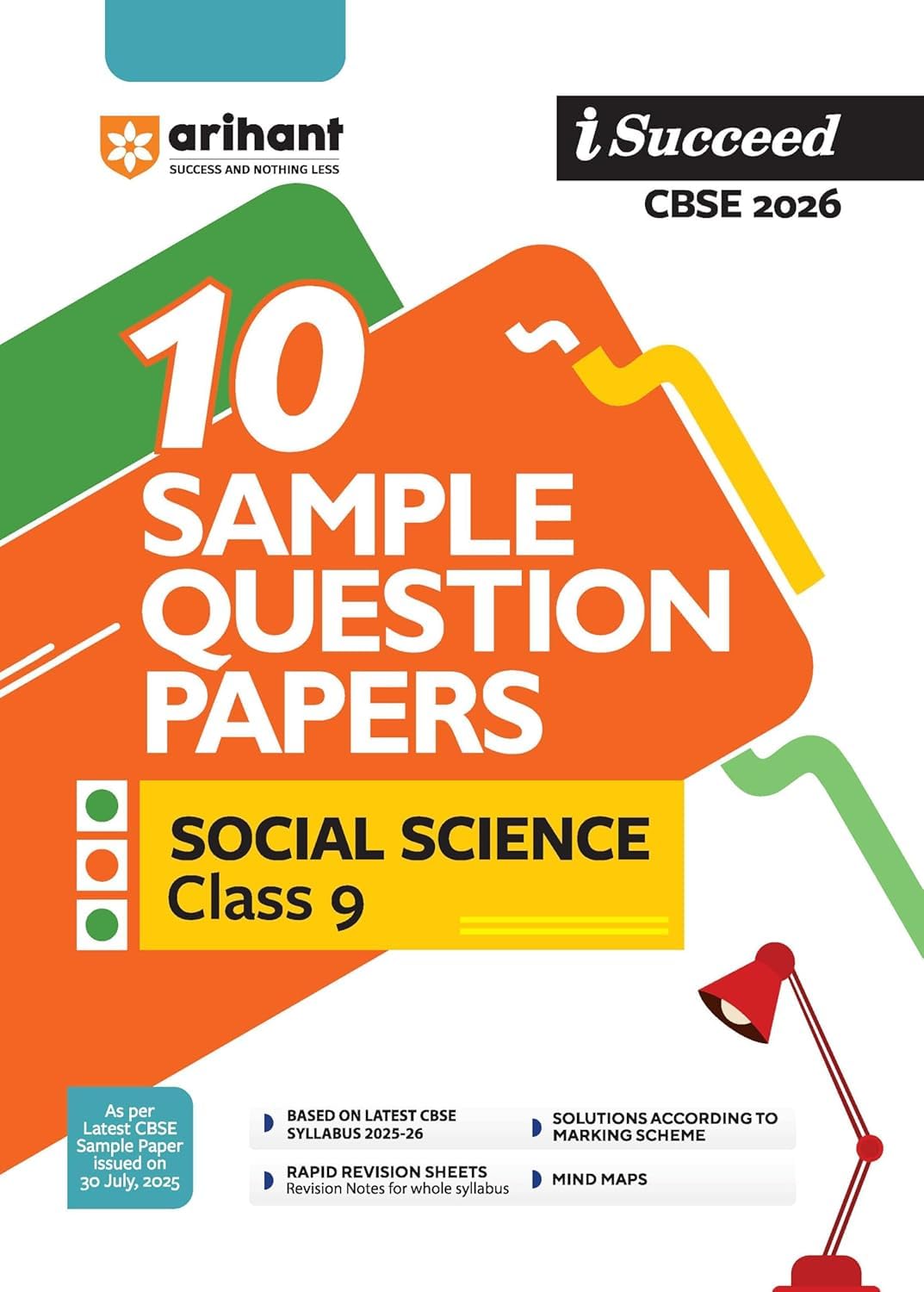 ARIHANT CBSE SAMPLE QUESTION PAPERS SOCIAL SCIENCE CLASS 9 -ASPSST9