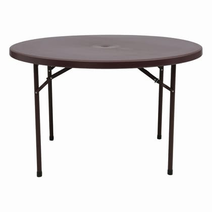 Supreme Furniture Party Plastic Compact Table for Home, Office, Cafeteria, Restaurant, Hotel, Resort-(Globus Brown, Set of 1 Piece) Supreme Furniture Party Plastic Compact Table for Home, Office, Cafeteria, Restaurant, Hotel, Resort-(Globus Brown, Set of 1 Piece)