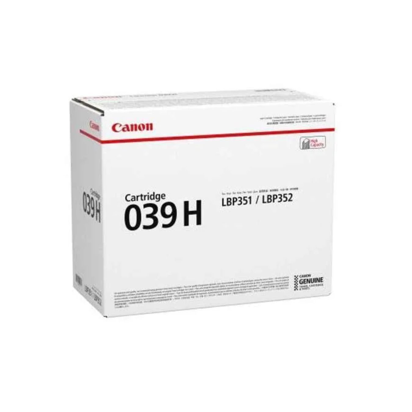 Canon 039H Black Original Toner Cartridge
