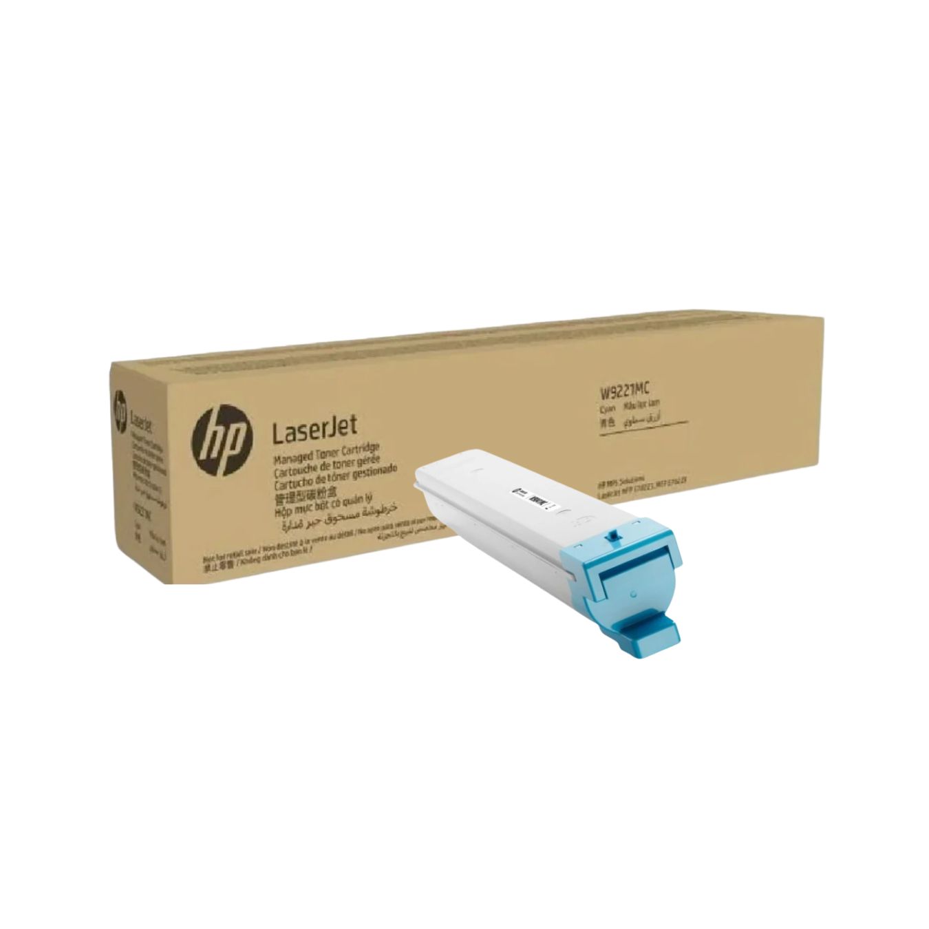 HP W9221MC Cyan Original LaserJet Toner Cartridge
