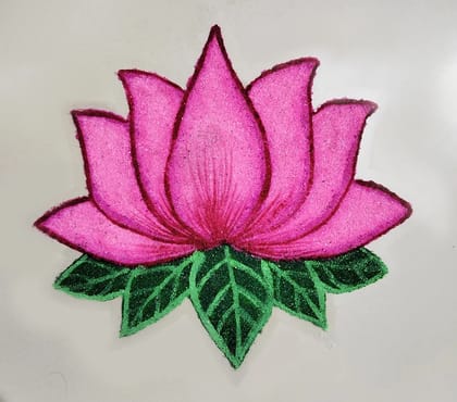 Exquisite Rangoli Kamal Craft for Stunning Home Decor Exquisite Rangoli Kamal Craft for Stunning Home Decor