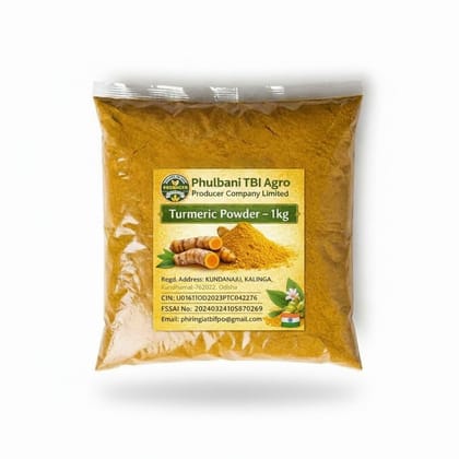 TURMERIC POWDER 1KG - 1 kg - One plastic pouch