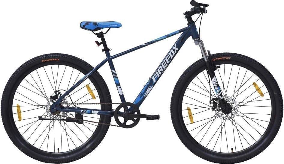 FIREFOX Tremor X 29D Mountain Cycle (Single Speed, Blue, Only Front Suspension)