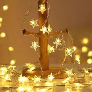 Star String Lights 15 Star Led, 3 Meter Decoration for Birthday, Festival, Festive Occasion,, Party for Home