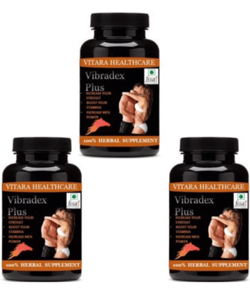 Hindustan Herbal vibradex 90 no.s Capsule Pack of 3