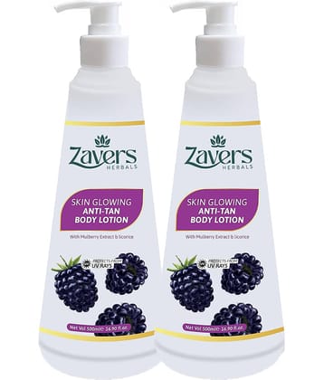 ZAVERS Fairness Lotion For All Skin Type 1000 ml ( Pack of 2 )