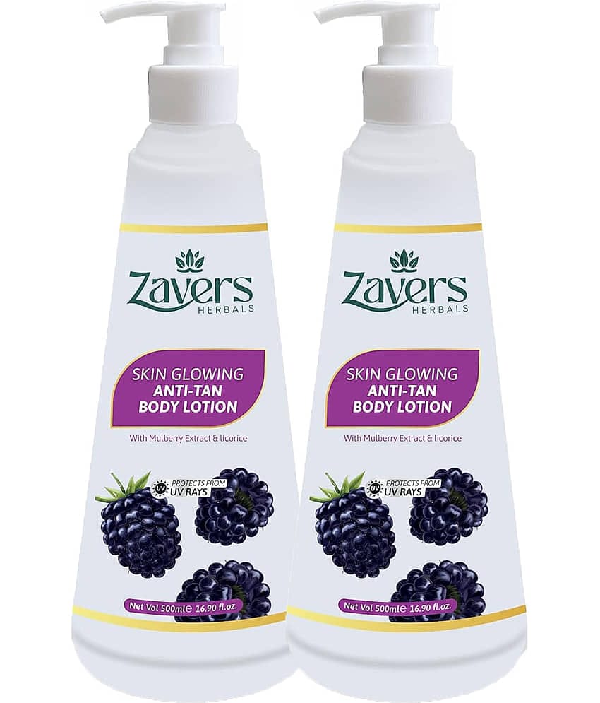 ZAVERS Fairness Lotion For All Skin Type 1000 ml ( Pack of 2 )