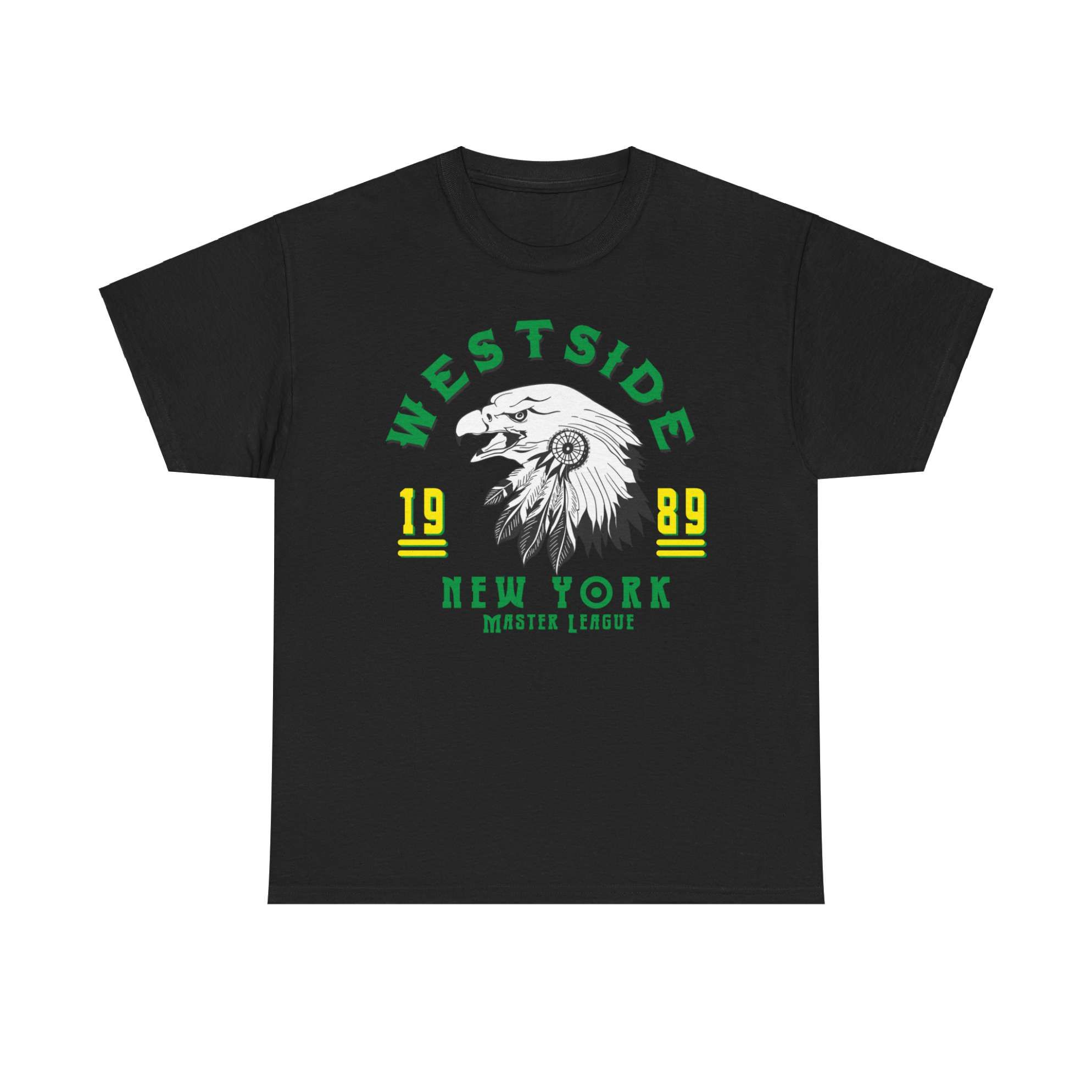 Premium Cotton T-Shirts with Bold Graphic DTF Prints (Color-Black, Size-L)